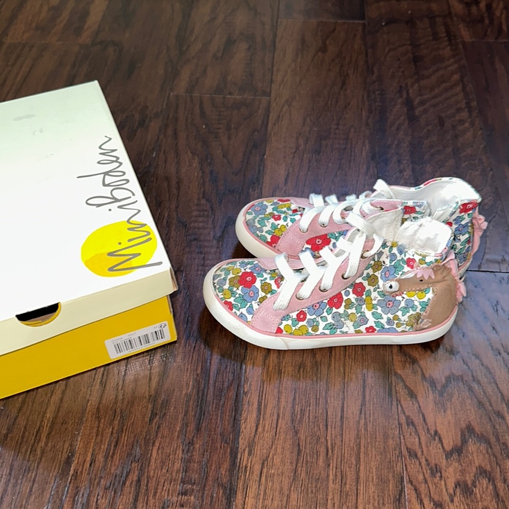 Mini Boden Hightop Sneakers